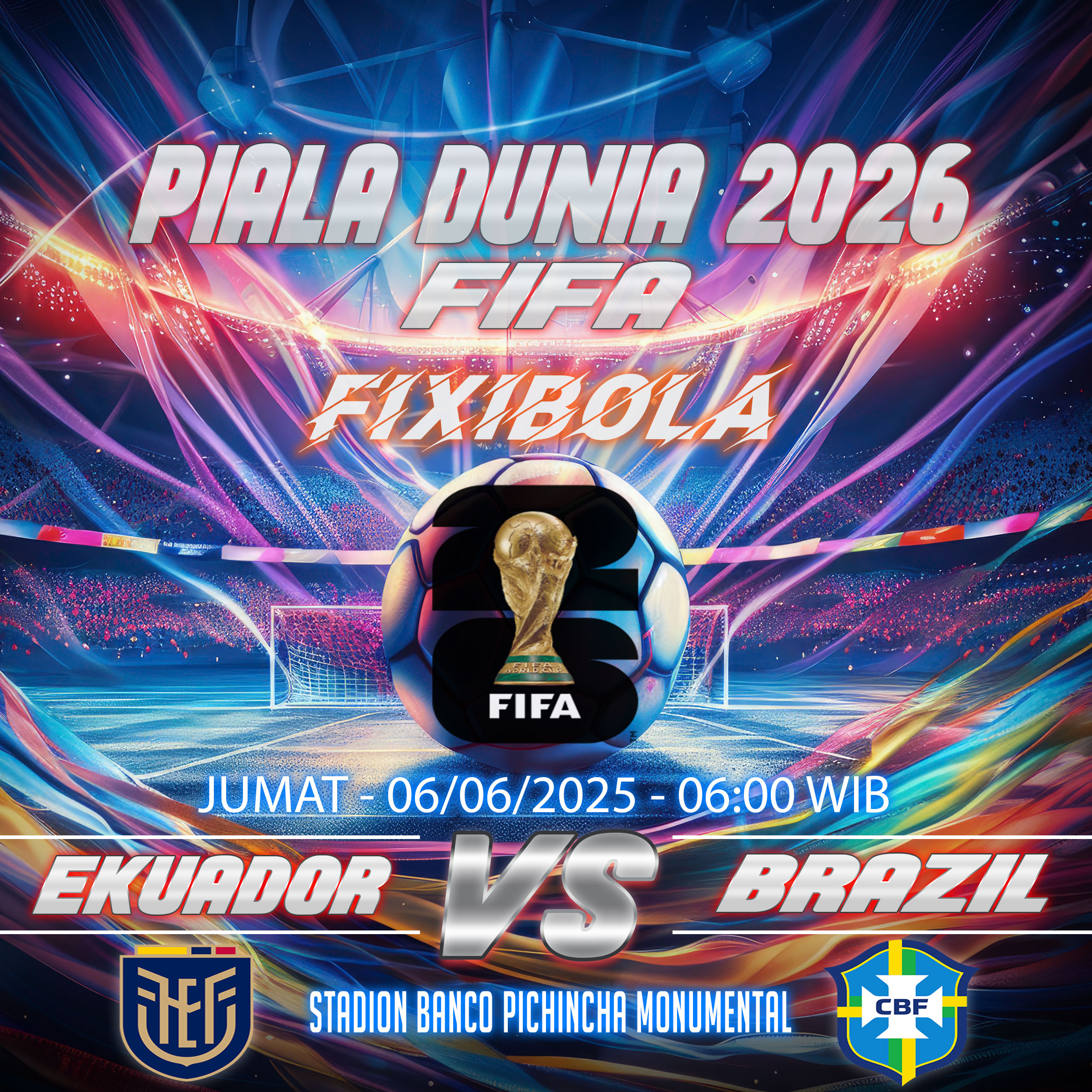 PREDIKSI BOLA EKUADOR VS BRASIL