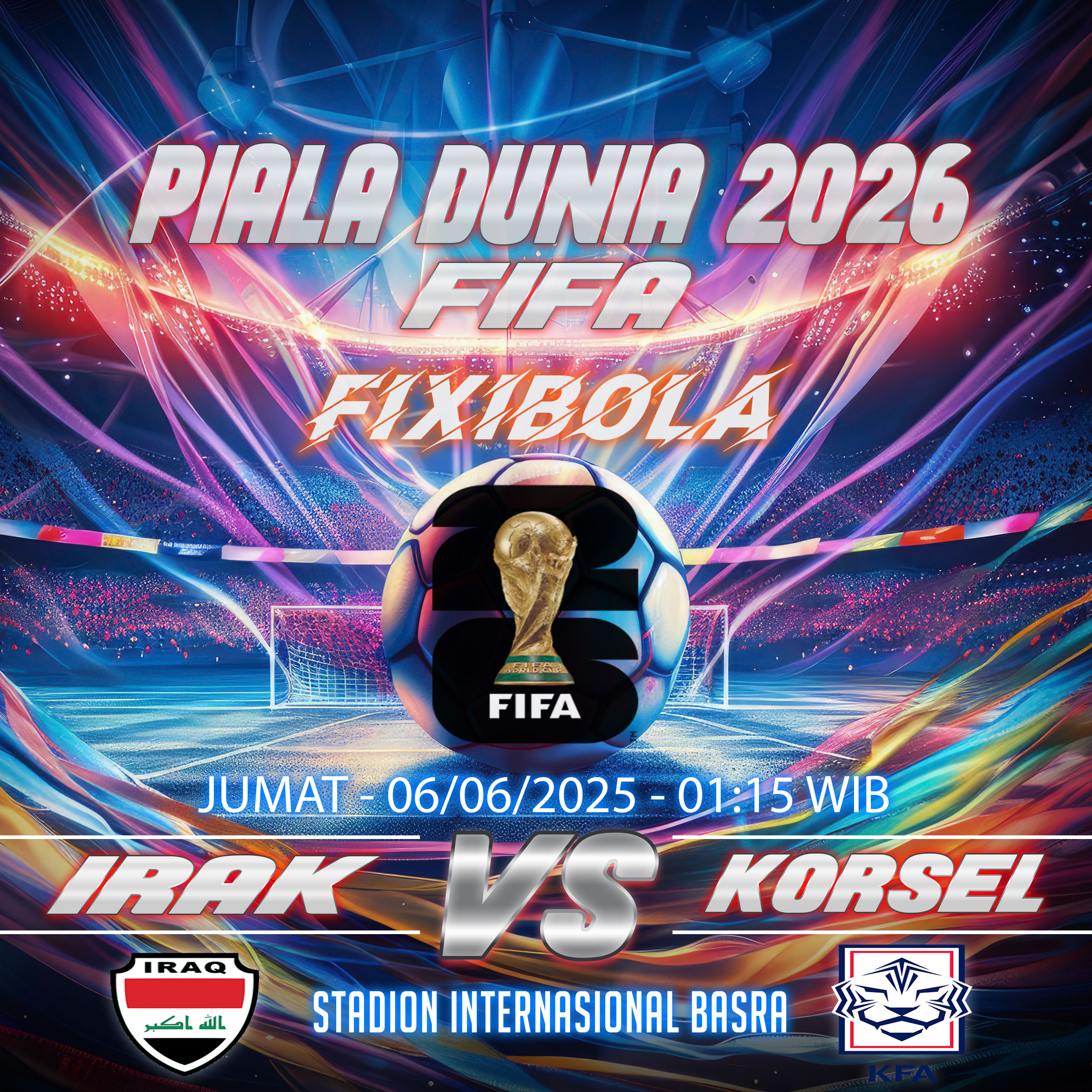 PREDIKSI BOLA IRAK VS KOREA SELATAN