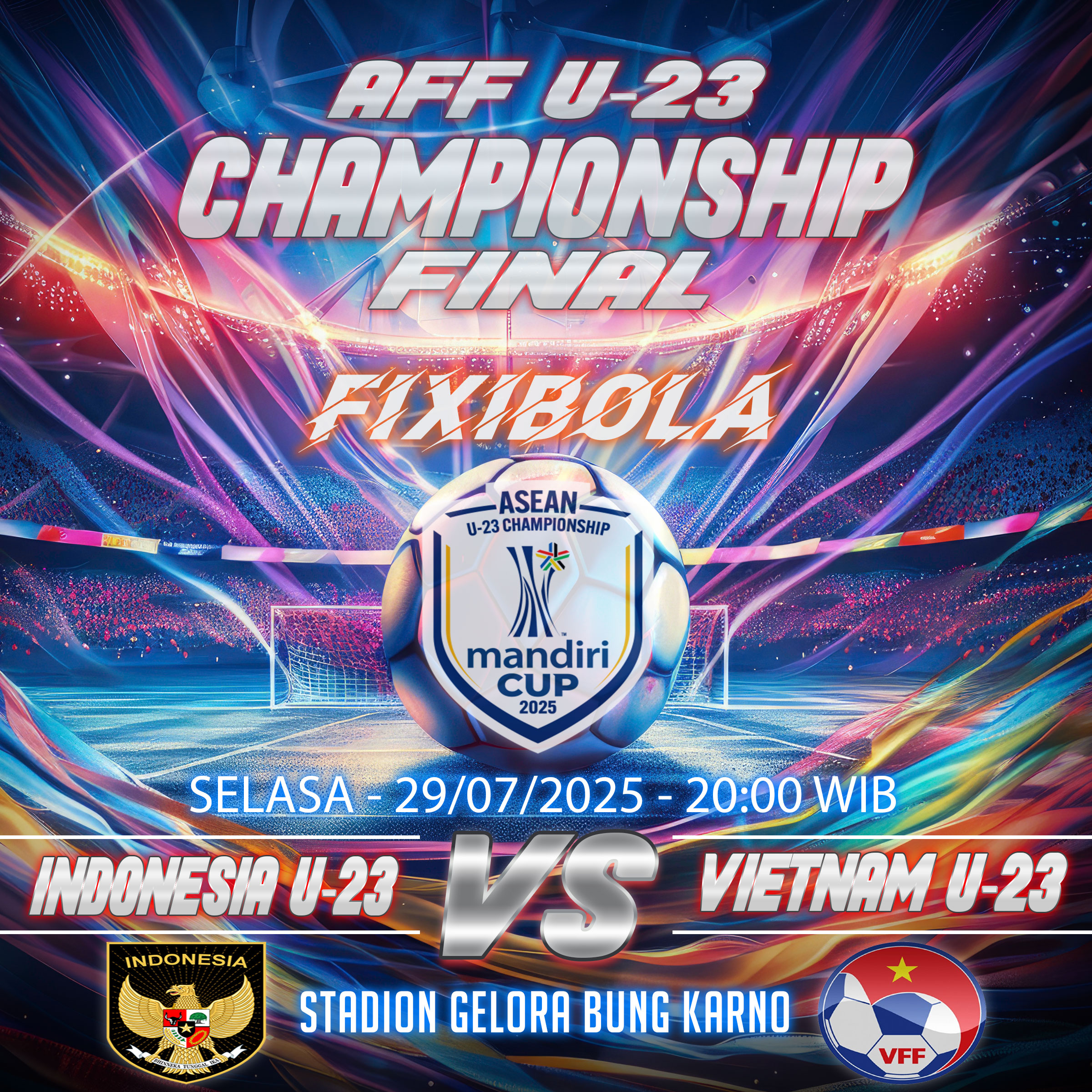 FINAL AFF U-23 CHAMPIONSHIP – INDONESIA U-23 VS VIETNAM U-23