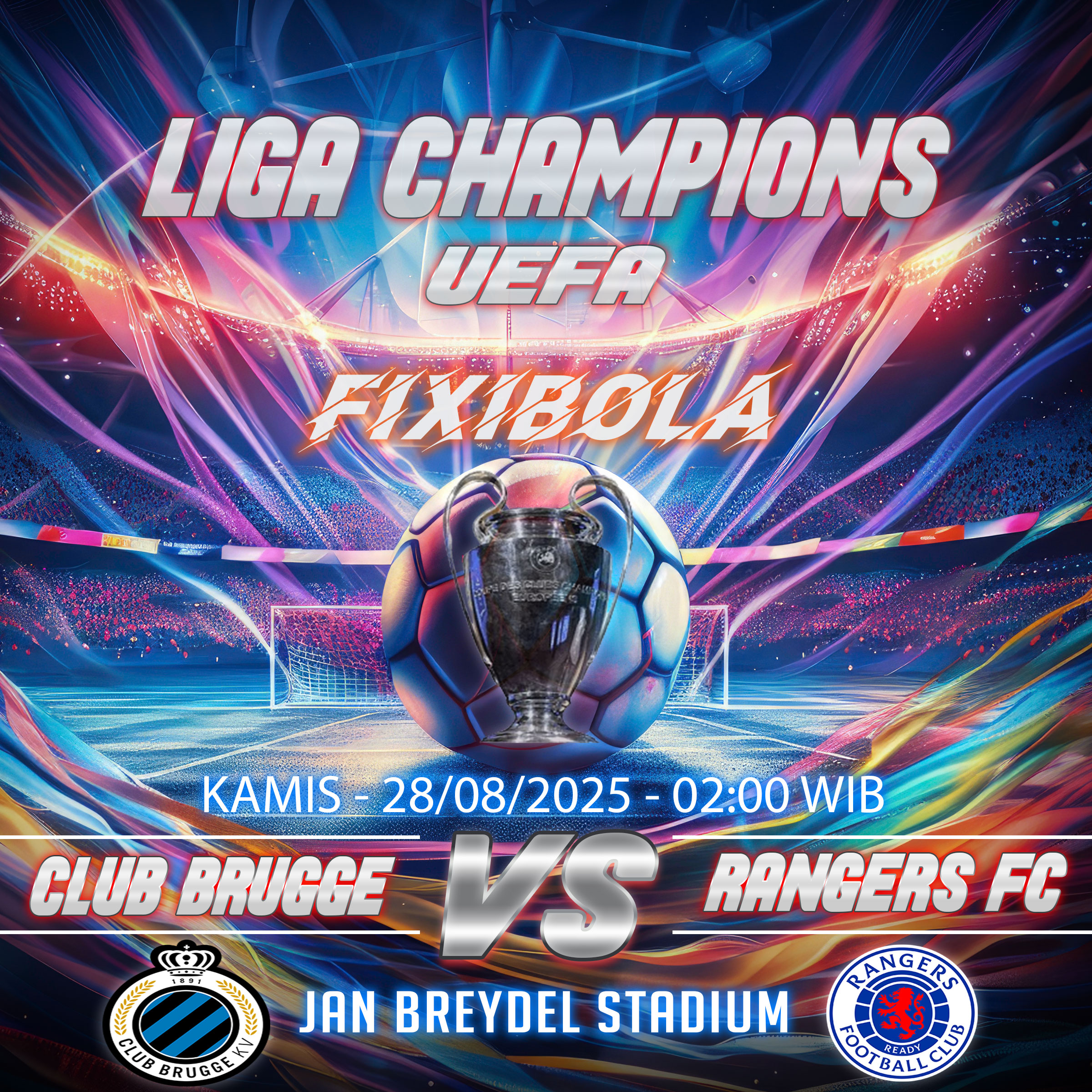 PREDIKSI BOLA CLUB BRUGGE VS RANGERS FC