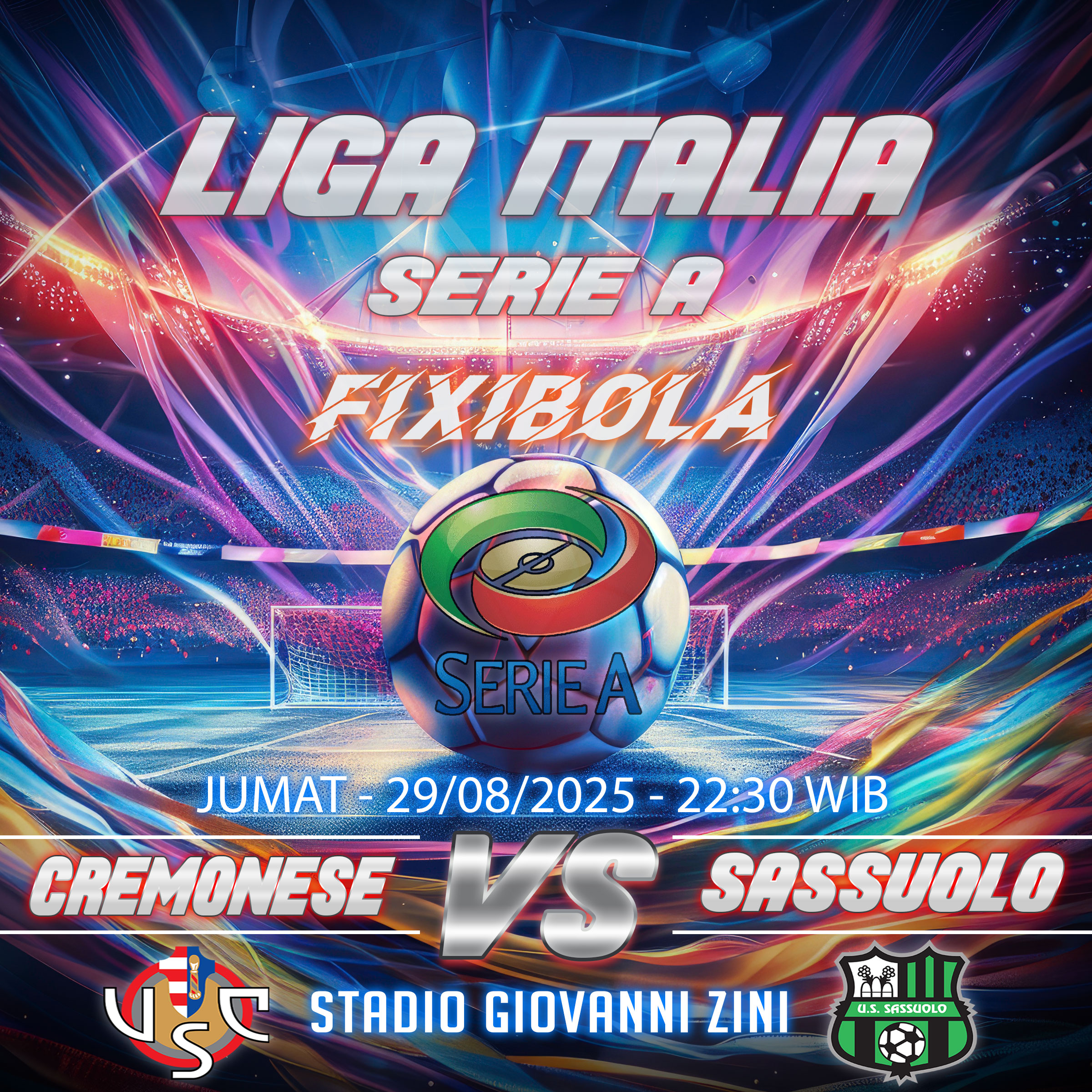 PREDIKSI BOLA CREMONESE VS SASSUOLO