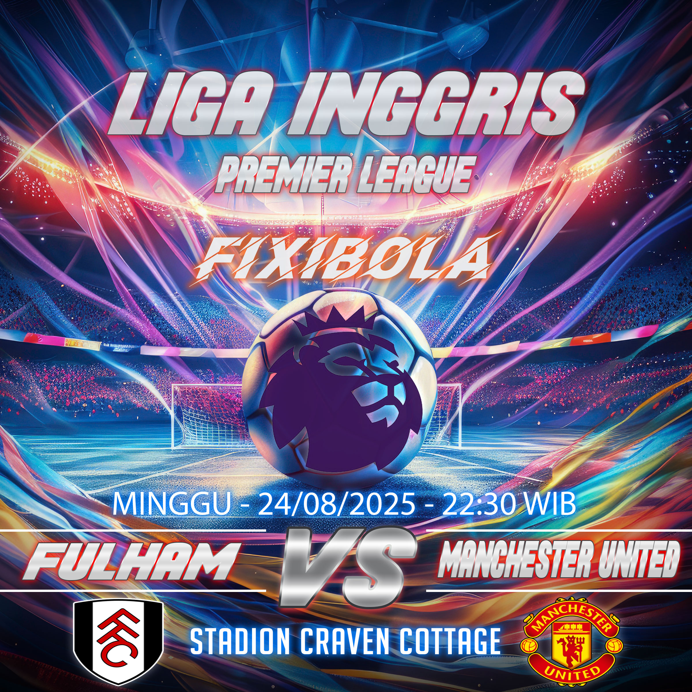 PREDIKSI BOLA FULHAM VS MANCHESTER UNITED
