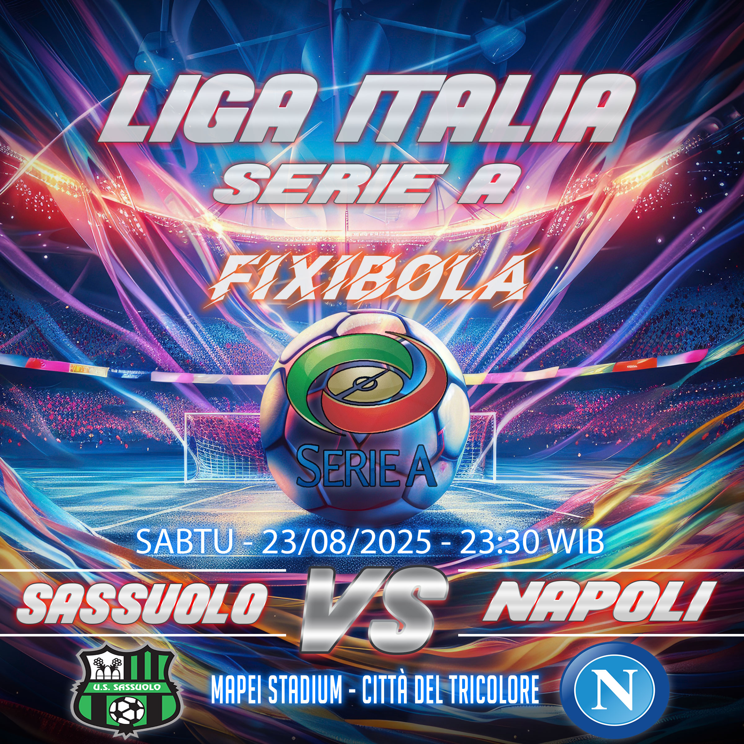 PREDIKSI BOLA SASSUOLO VS NAPOLI