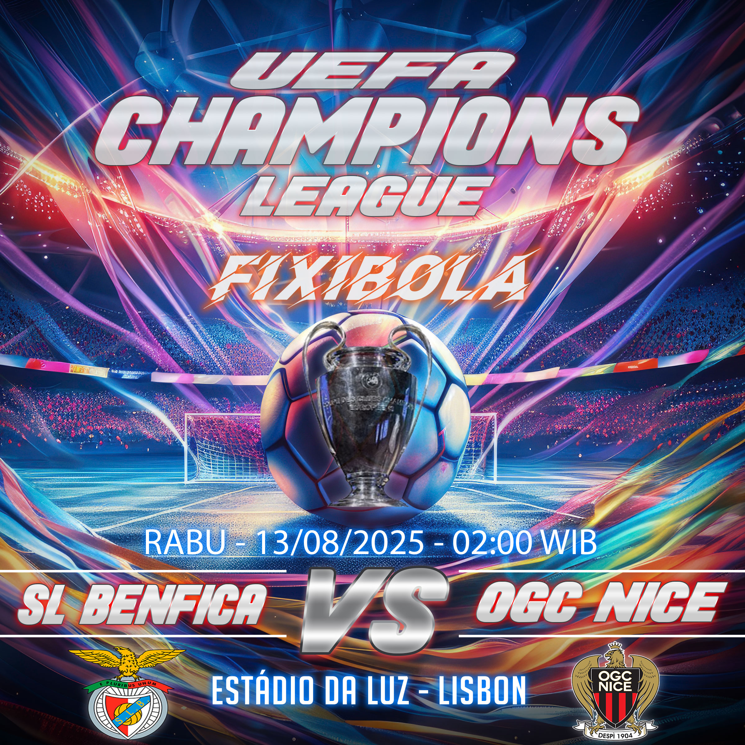 PREDIKSI BOLA SL BENFICA VS OGC NICE