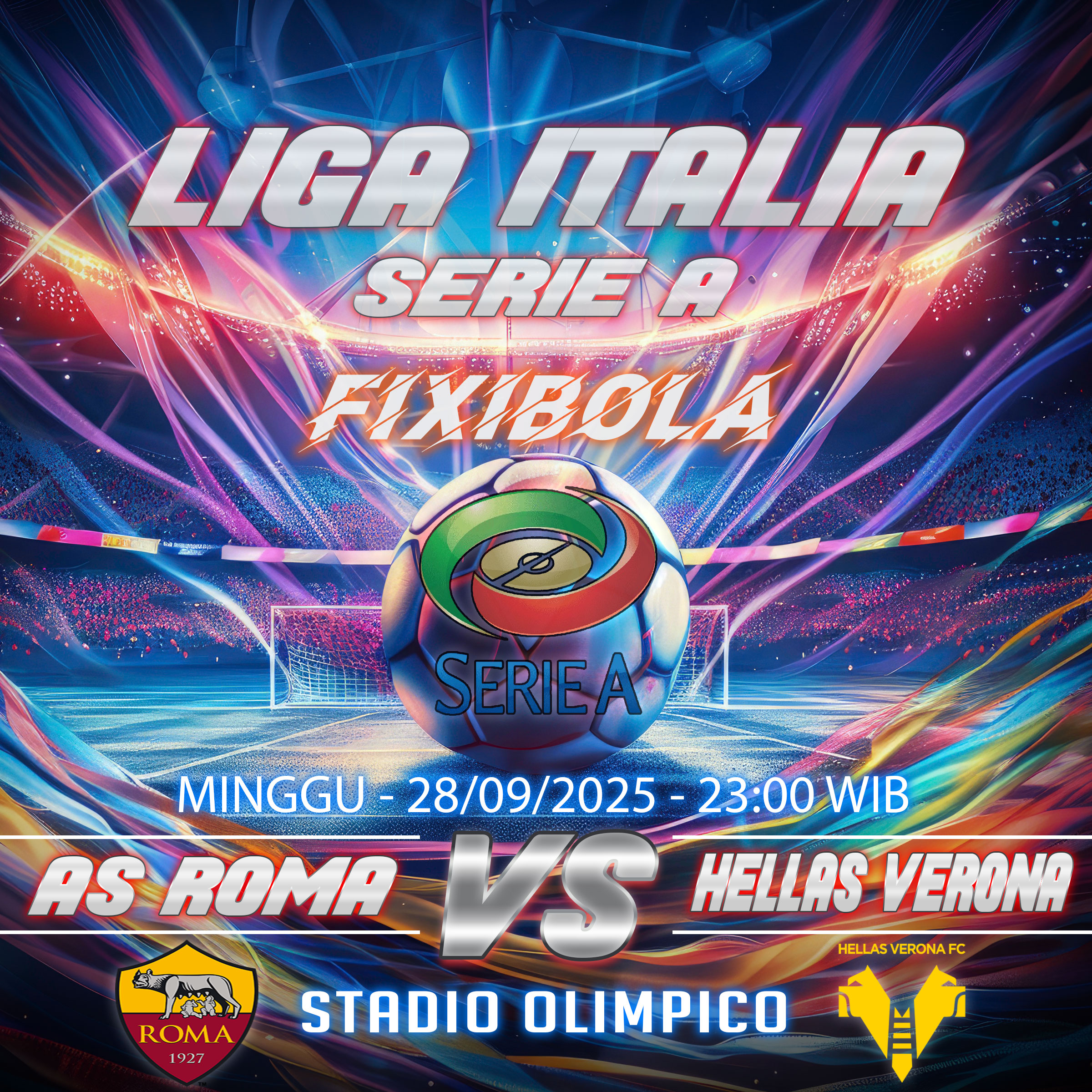 AS ROMA VS HELLAS VERONA