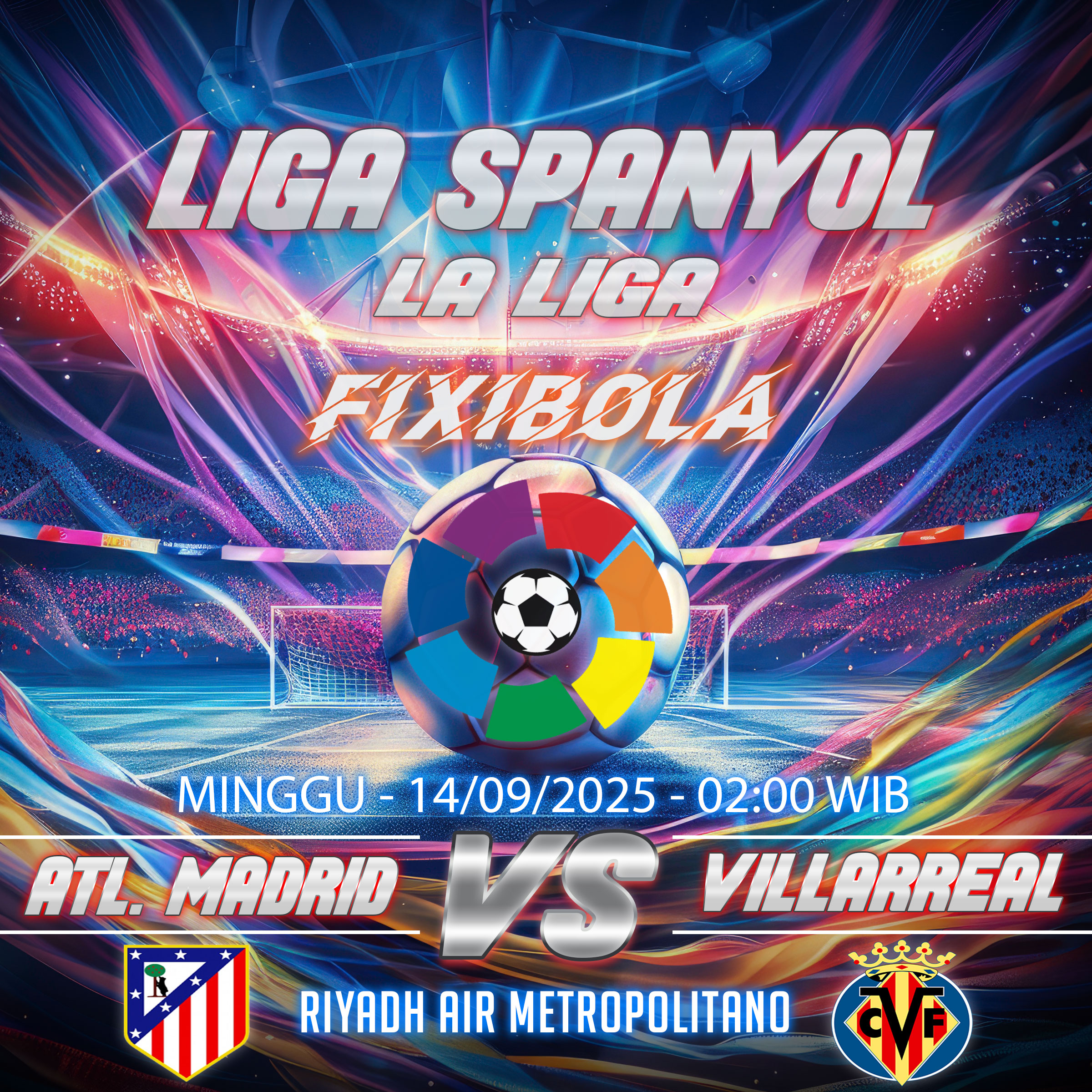 PREDIKSI BOLA ATLETICO MADRID VS VILLARREAL