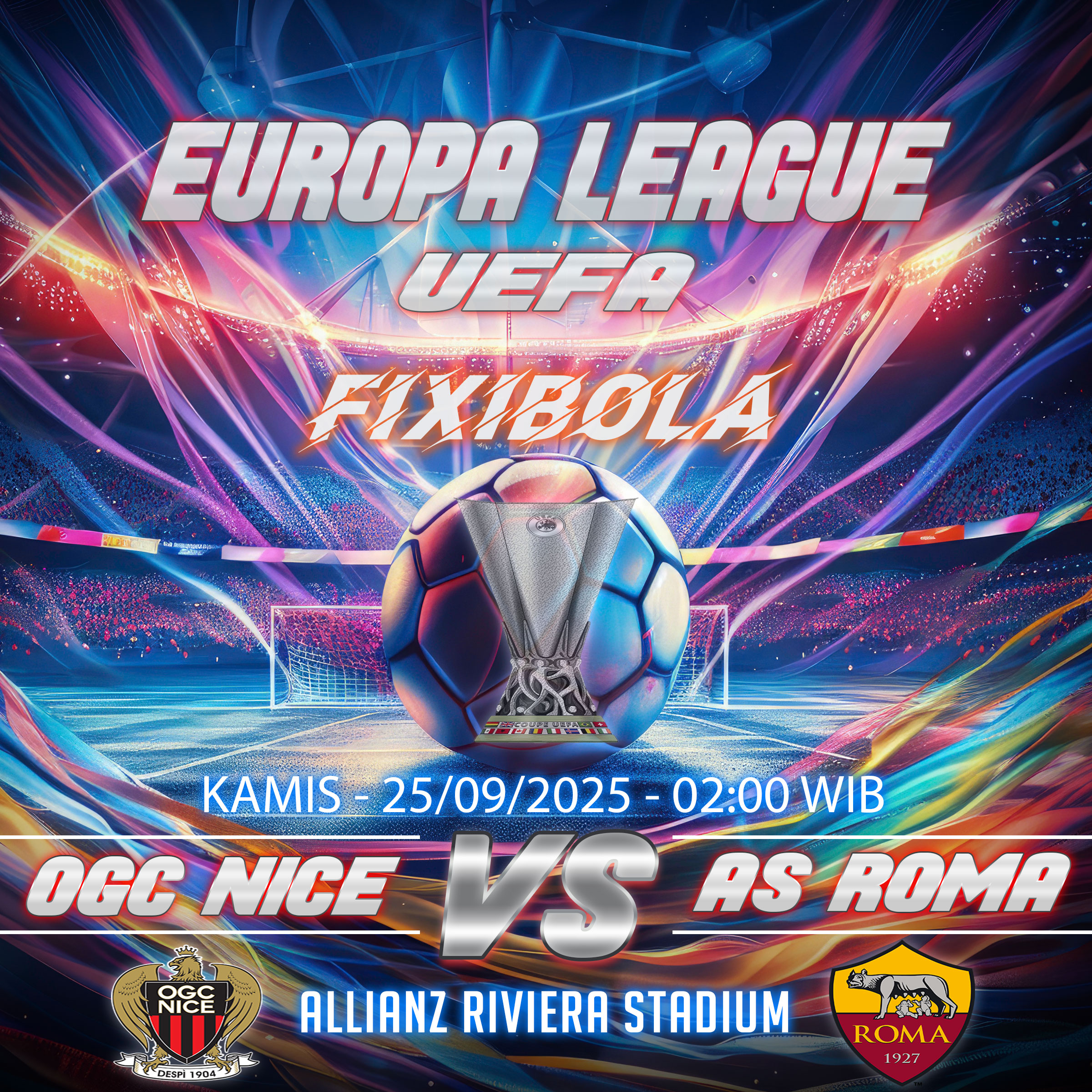 PREDIKSI BOLA OGC NICE VS AS ROMA
