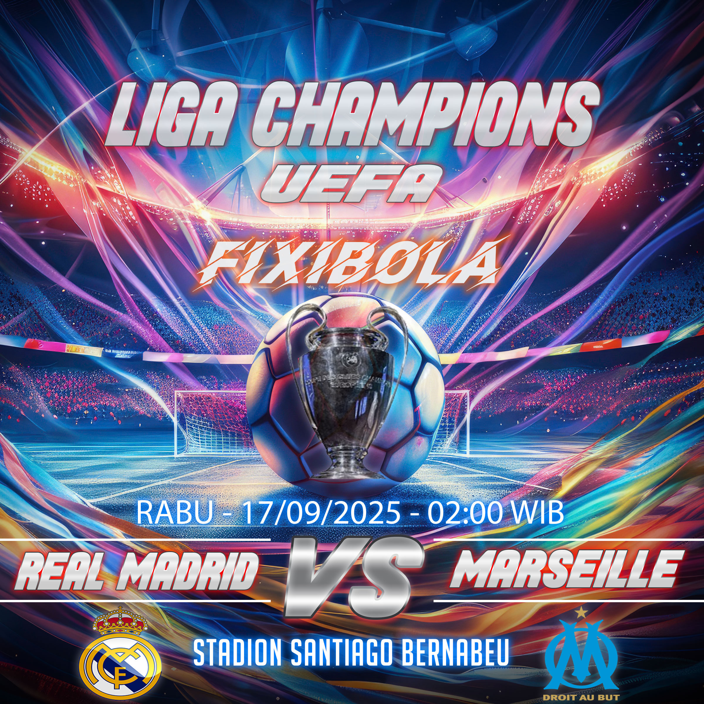 PREDIKSI BOLA REAL MADRID VS MARSEILLE