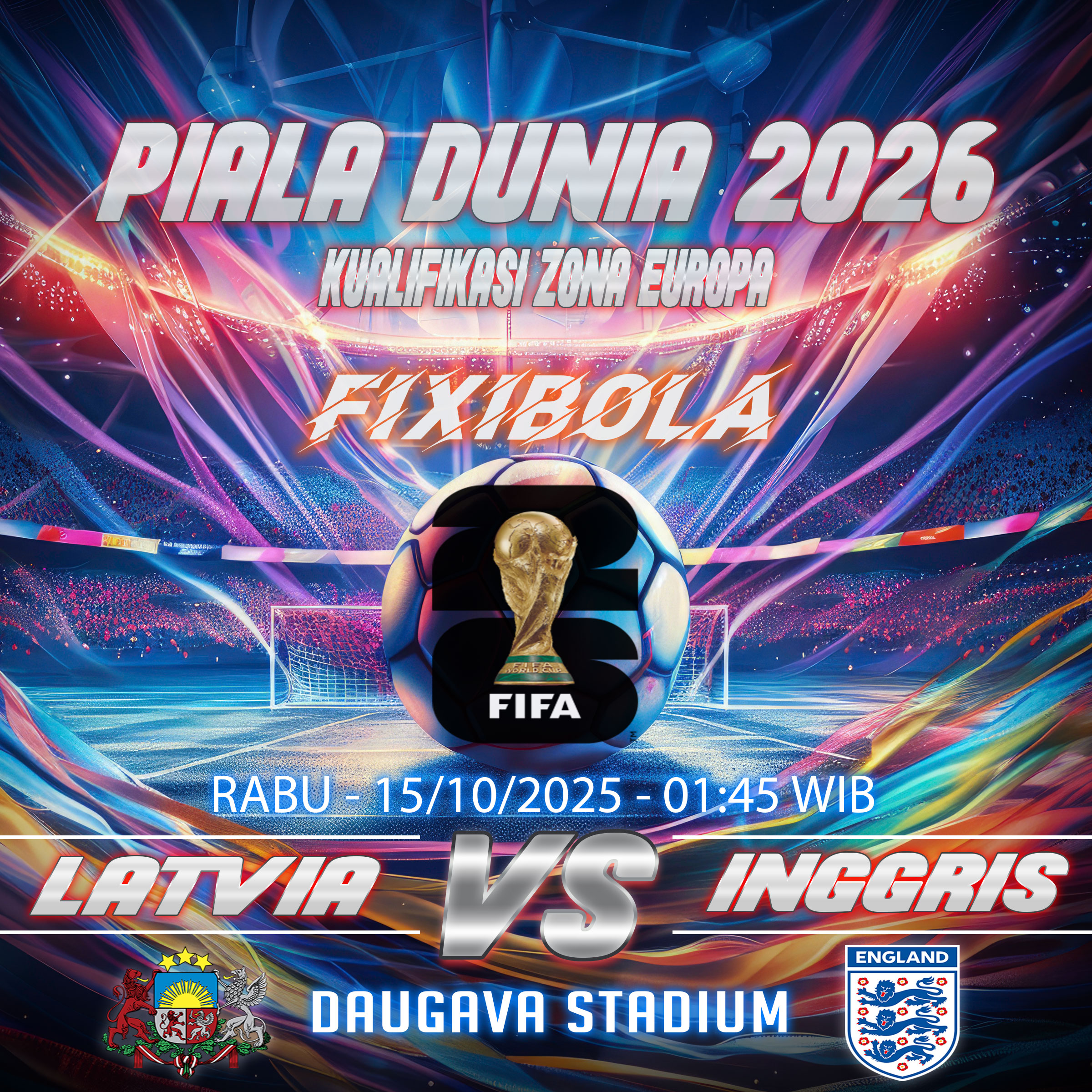 PREDIKSI BOLA LATVIA VS INGGRIS