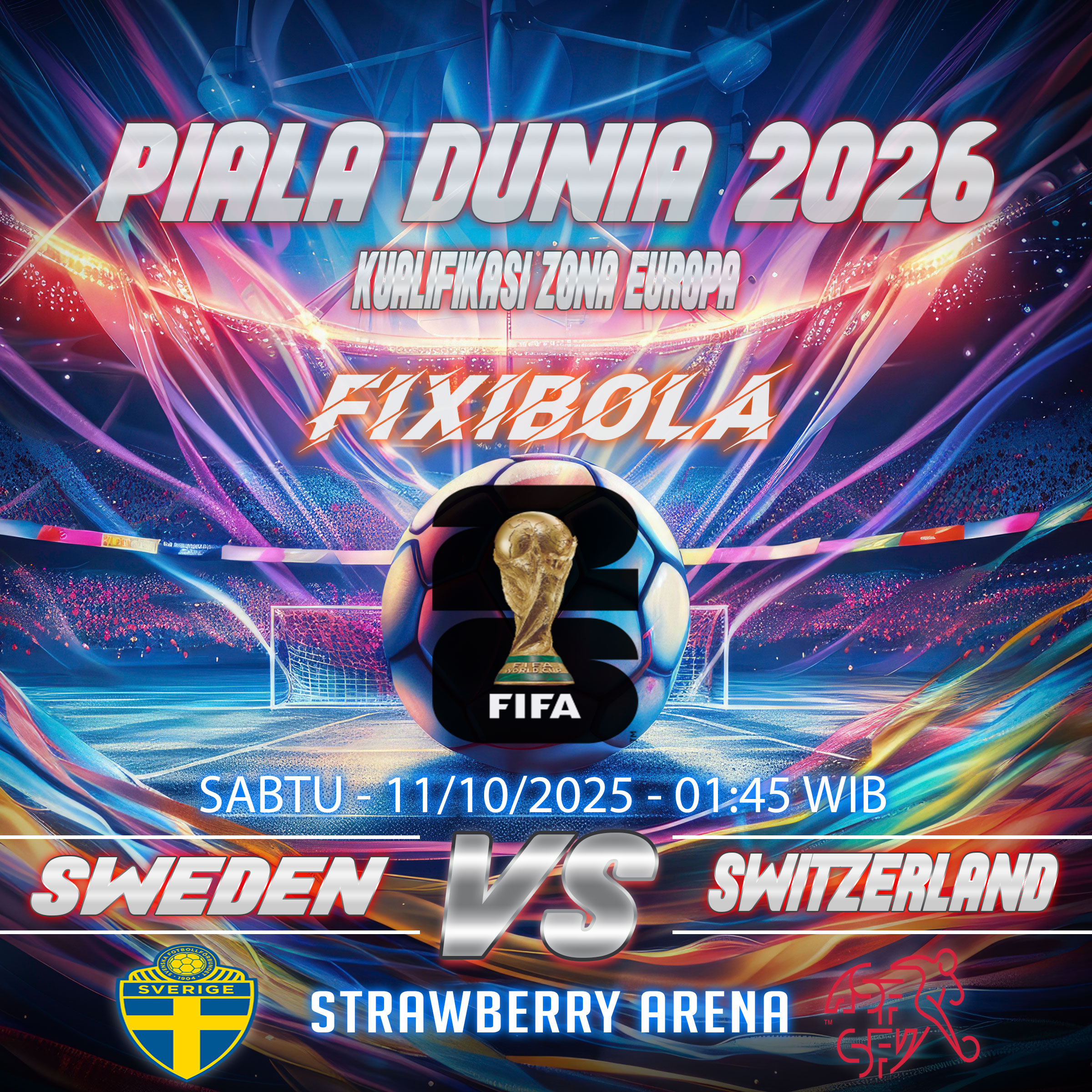 PREDIKSI BOLA SWEDIA VS SWISS