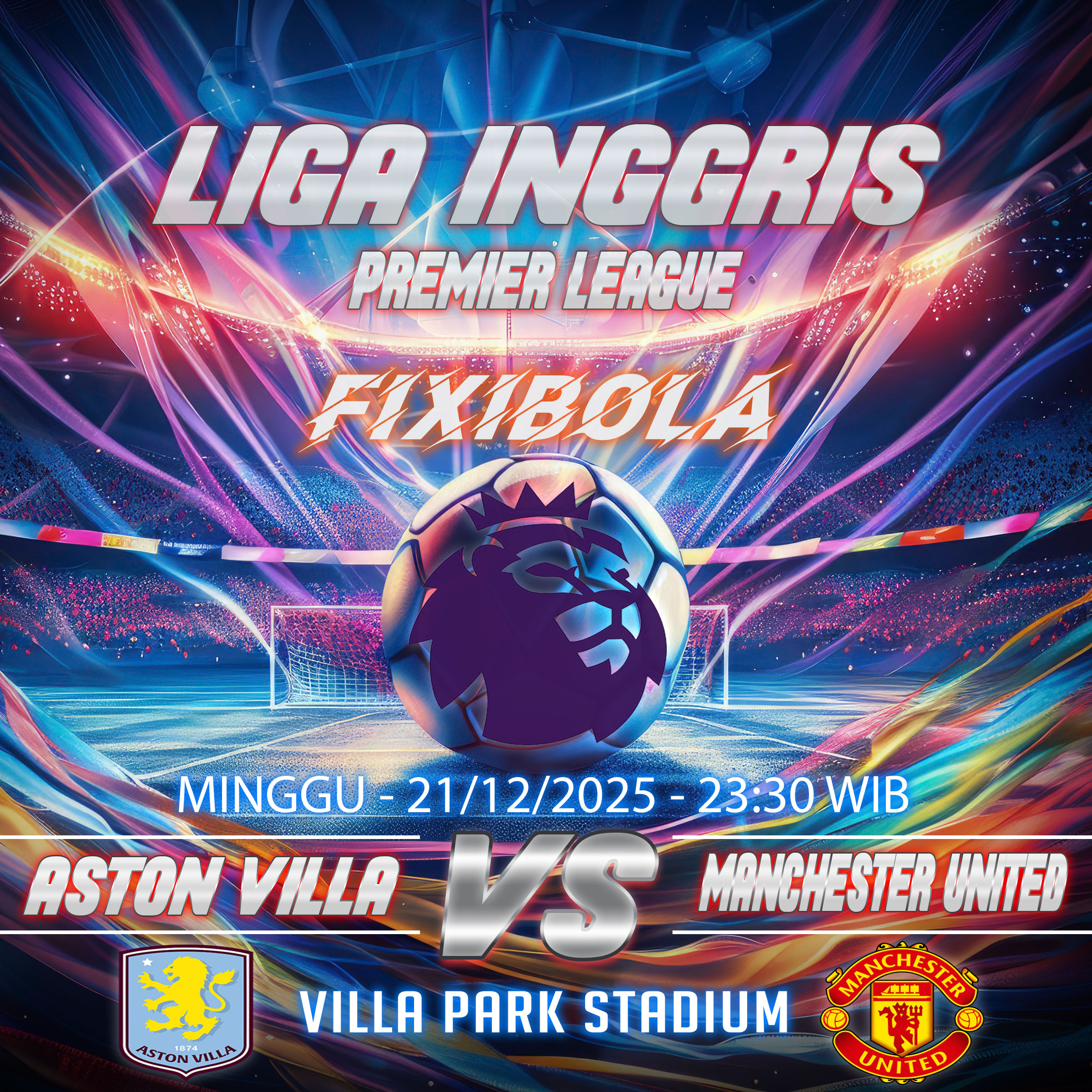 PREDIKSI BOLA ASTON VILLA VS MANCHESTER UNITED