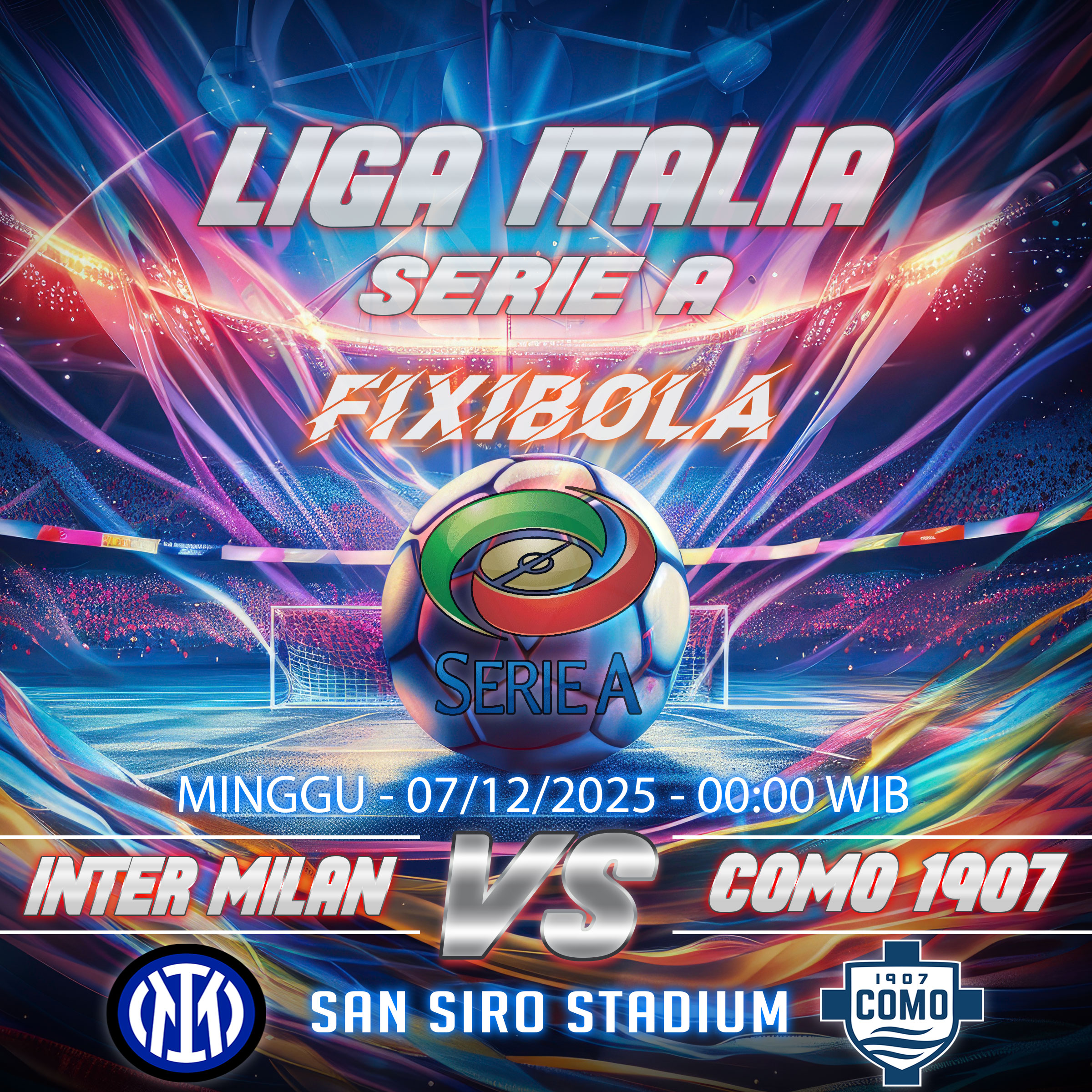 LIGA ITALIA SERIE A – INTER MILAN VS COMO 1907