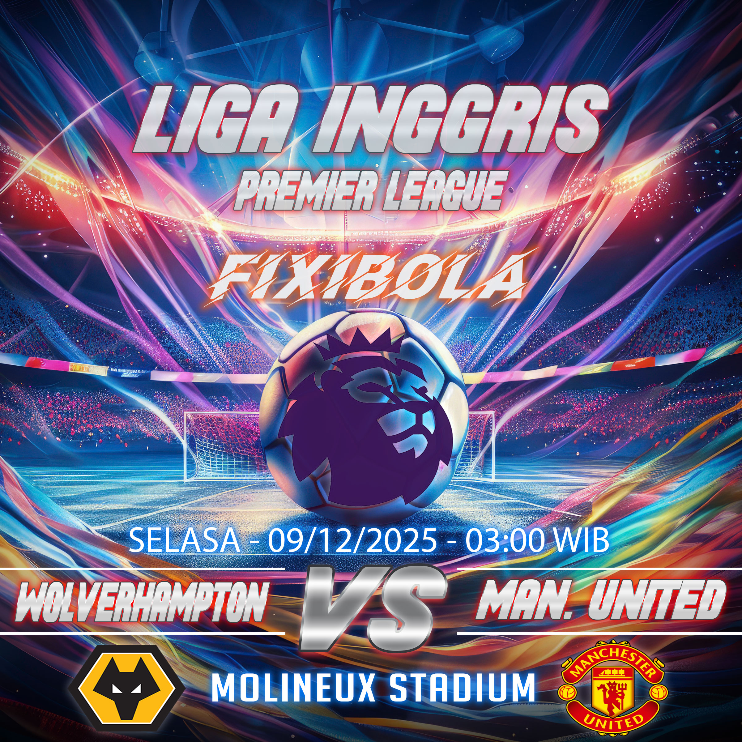 PREDIKSI BOLA WOLVERHAMPTON VS MANCHESTER UNITED