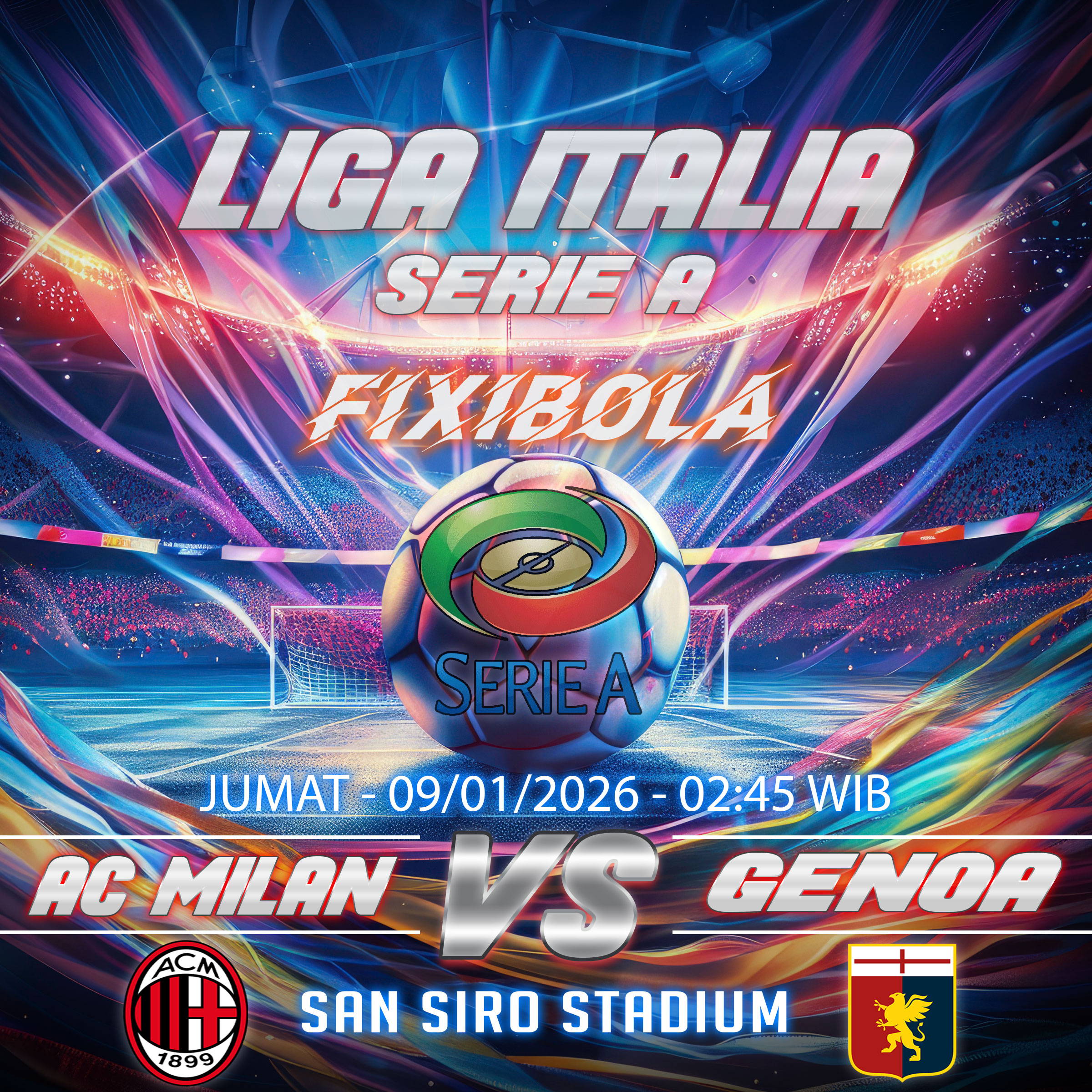 PREDIKSI BOLA AC MILAN VS GENOA
