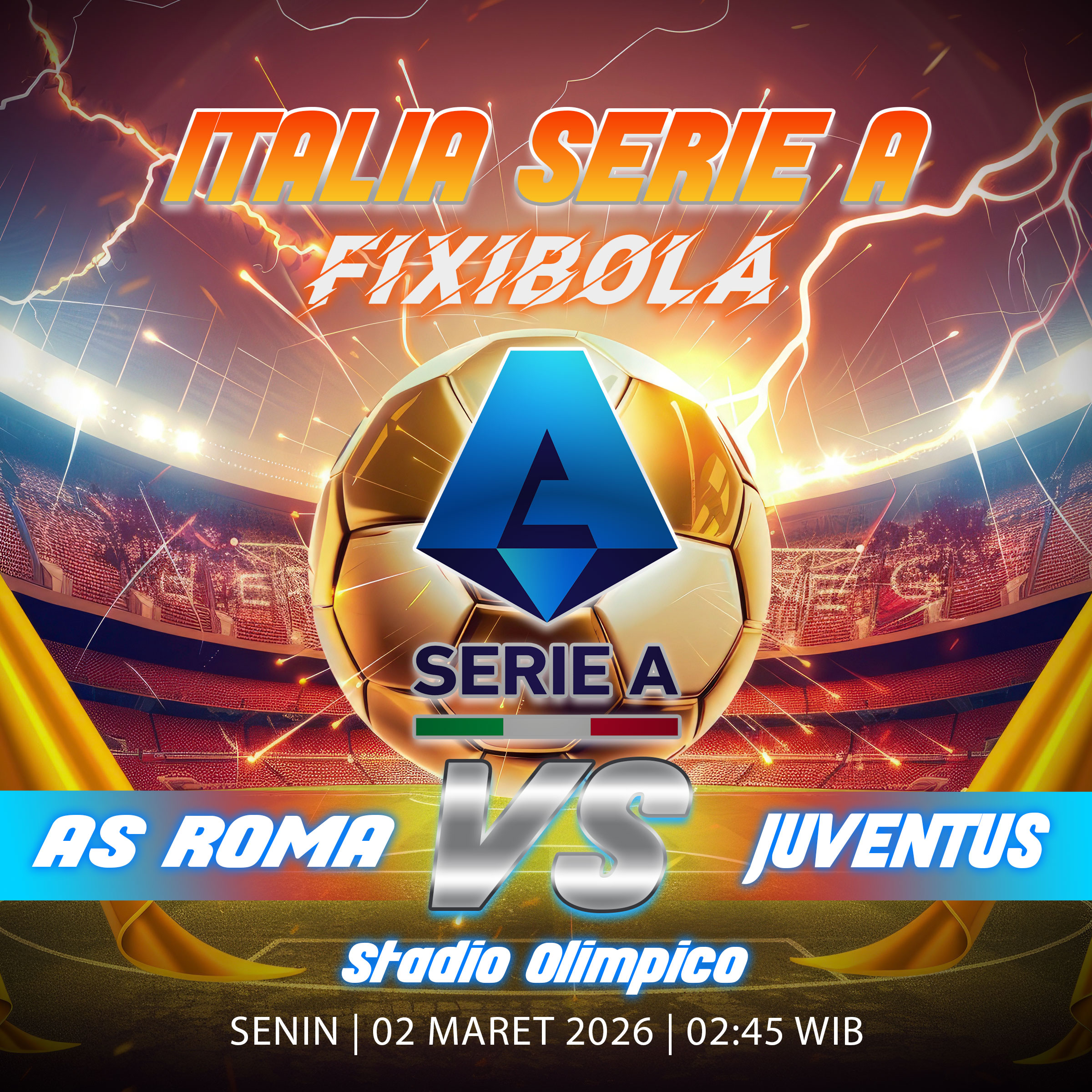 PREDIKSI BOLA AS ROMA VS JUVENTUS