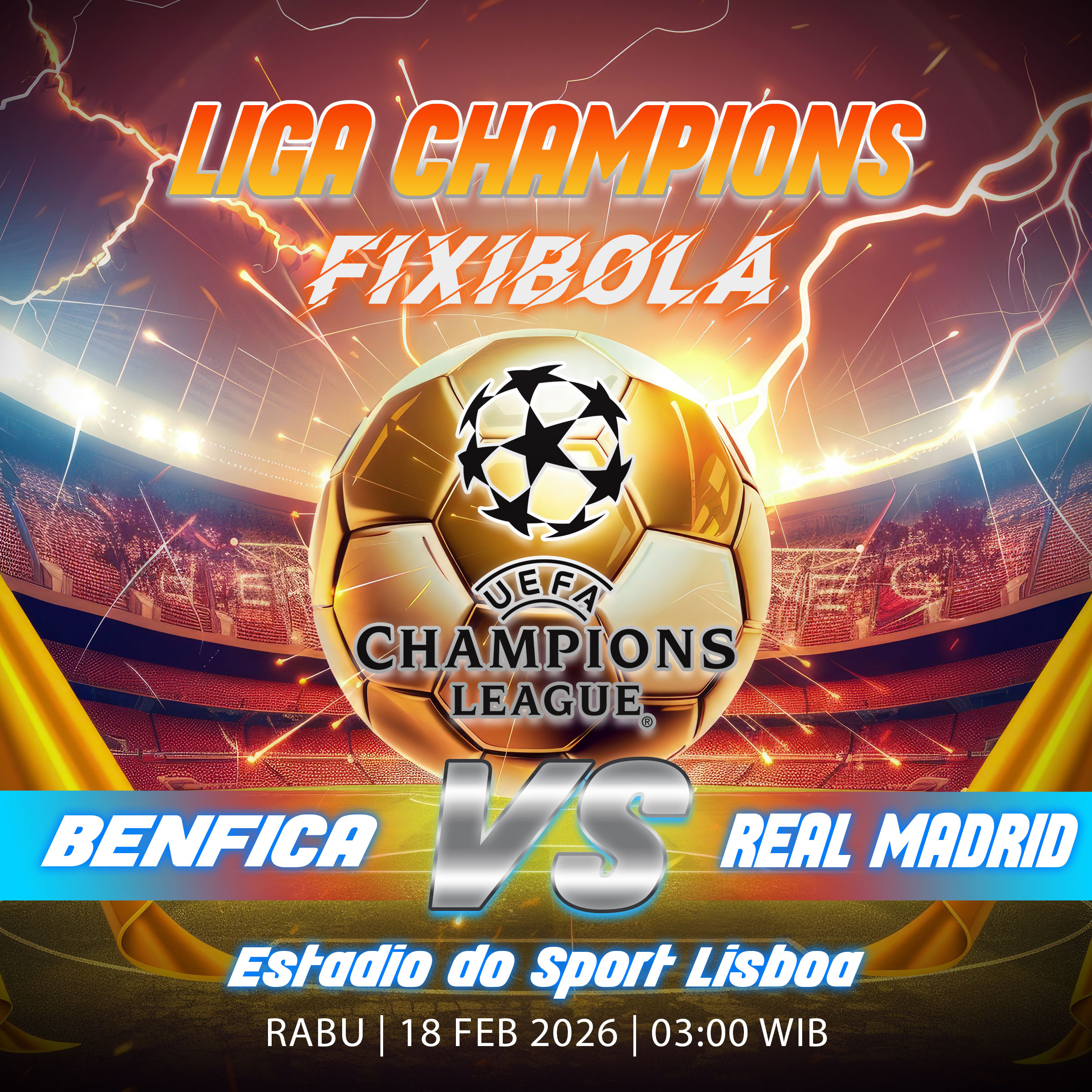 PREDIKSI BOLA BENFICA VS REAL MADRID