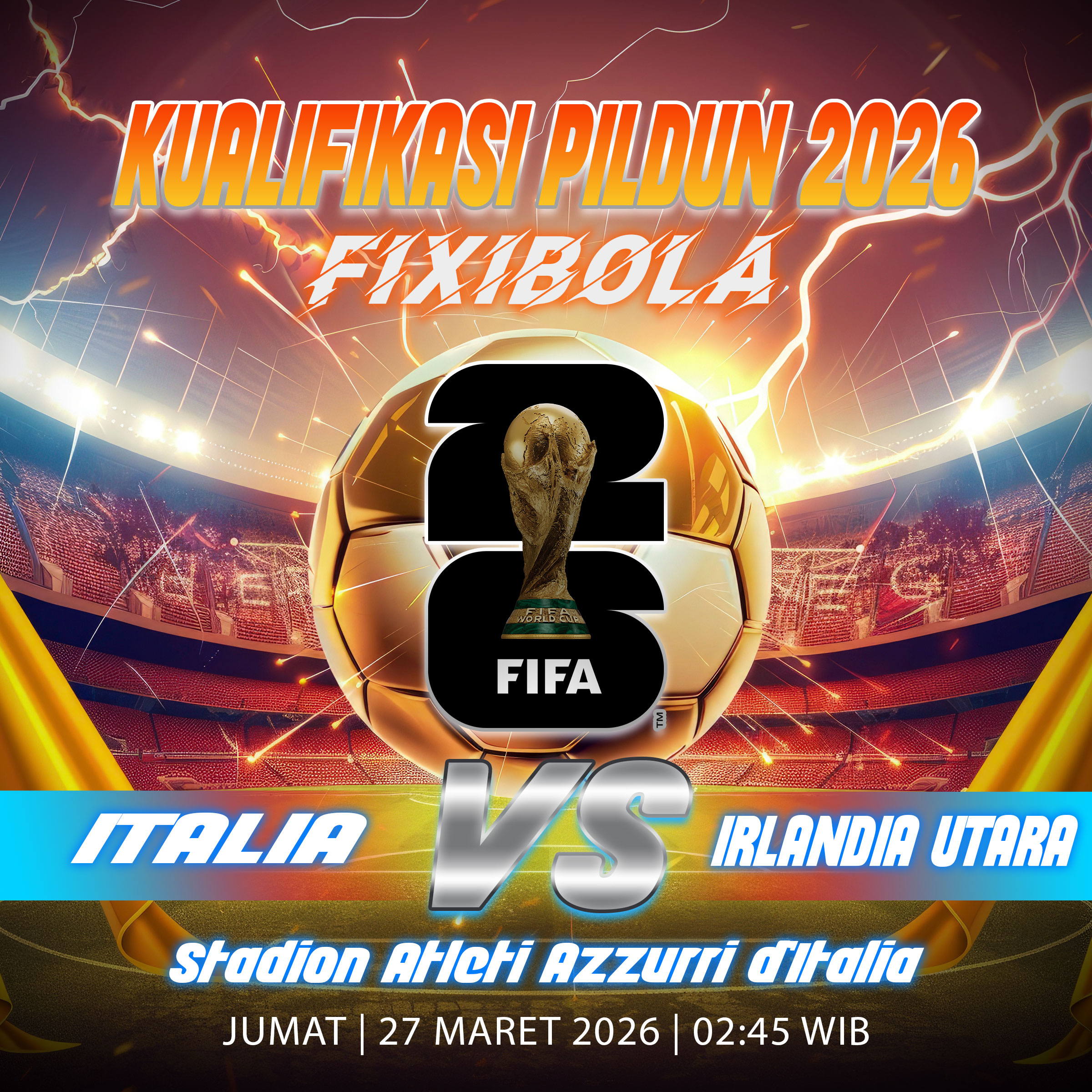 PREDIKSI BOLA ITALIA VS IRLANDIA UTARA