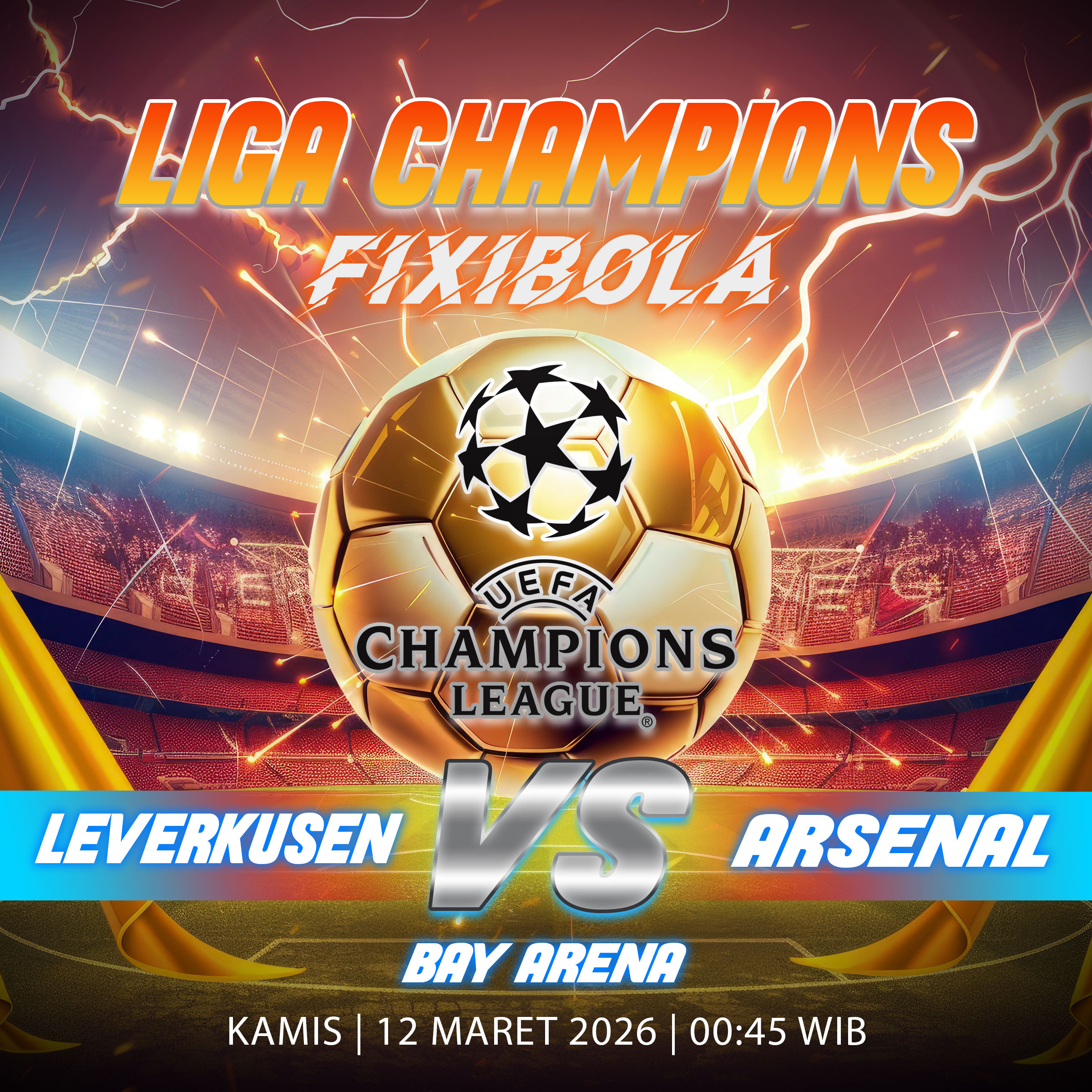PREDIKSI BOLA LEVERKUSEN VS ARSENAL