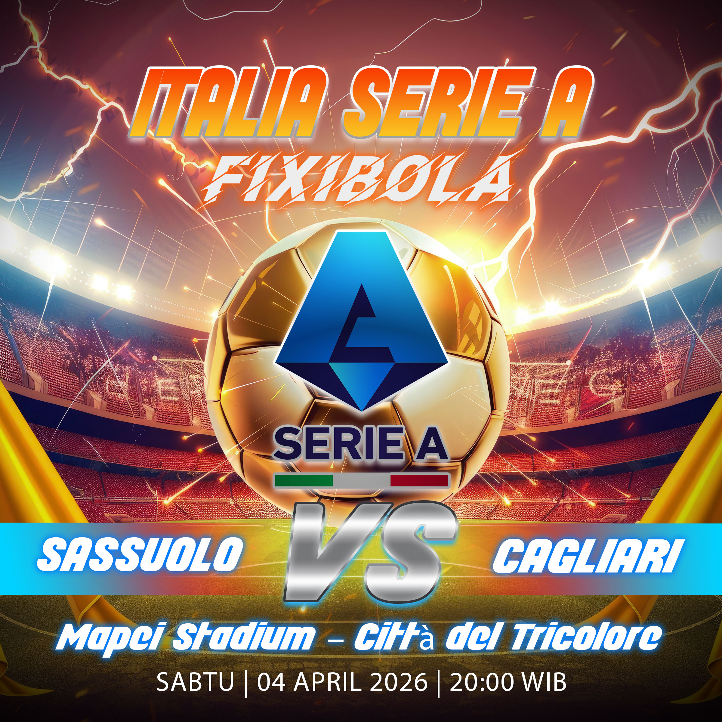 PREDIKSI BOLA SASSUOLO VS CAGLIARI