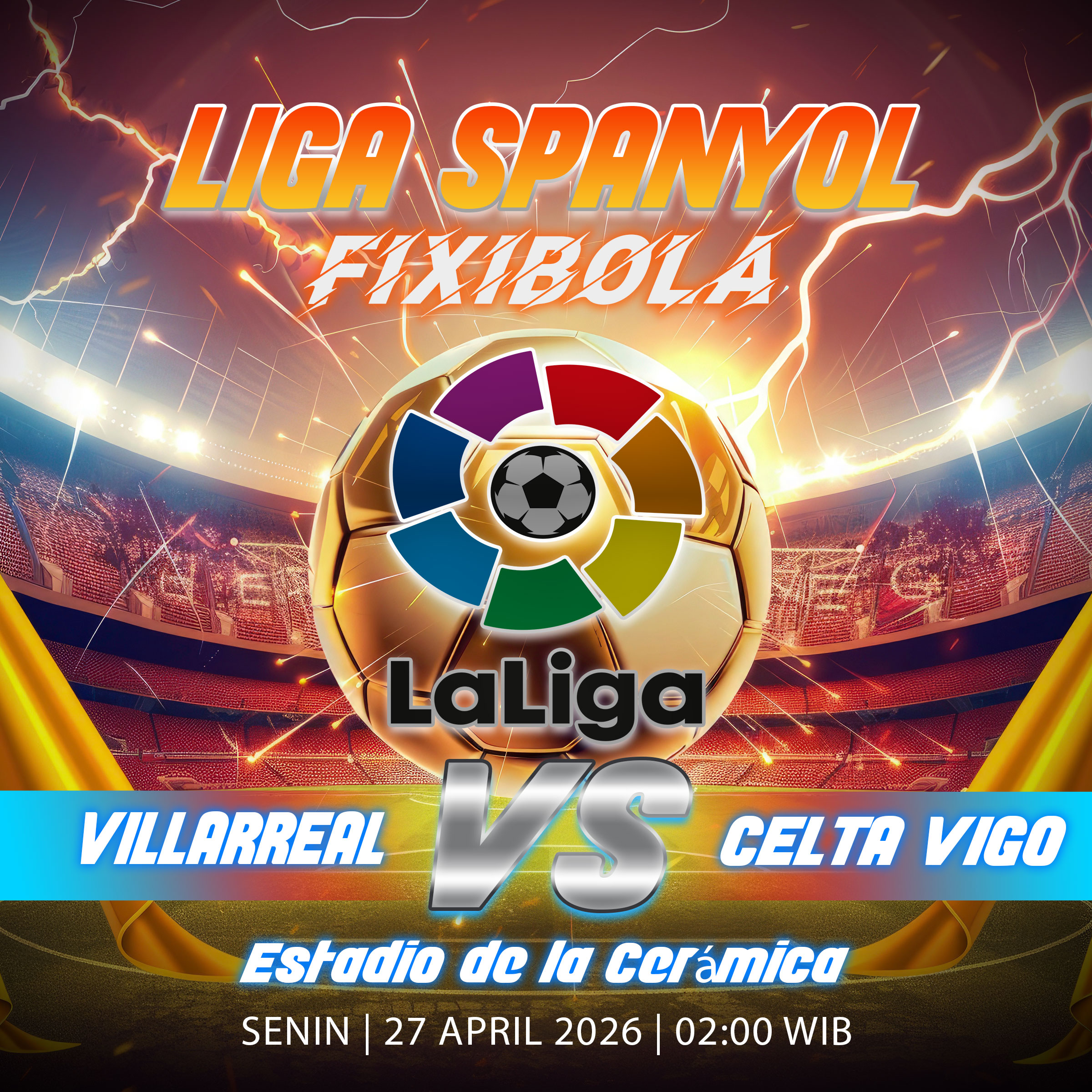 PREDIKSI BOLA VILLARREAL VS CELTA VIGO