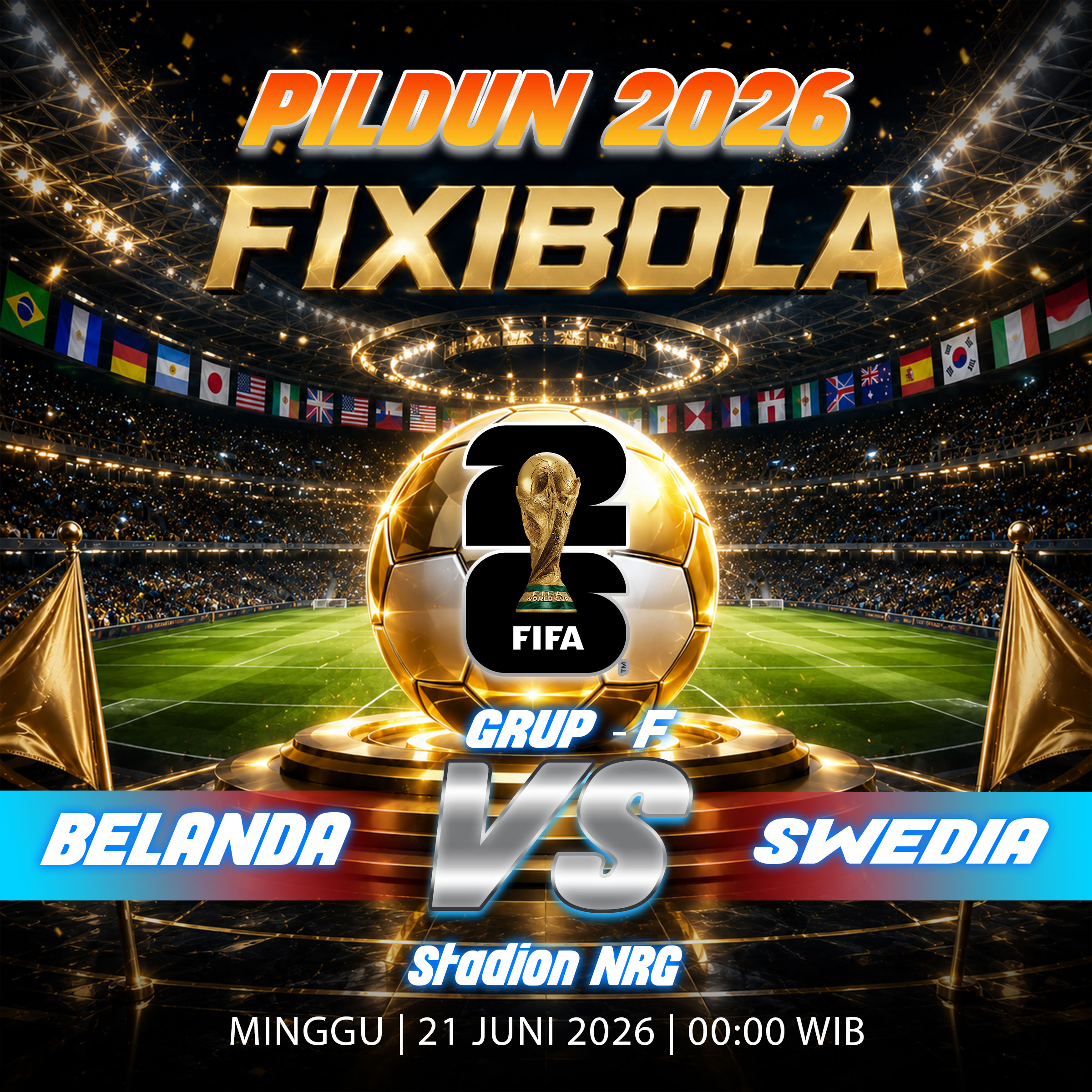 PREDIKSI BOLA BELANDA VS SWEDIA