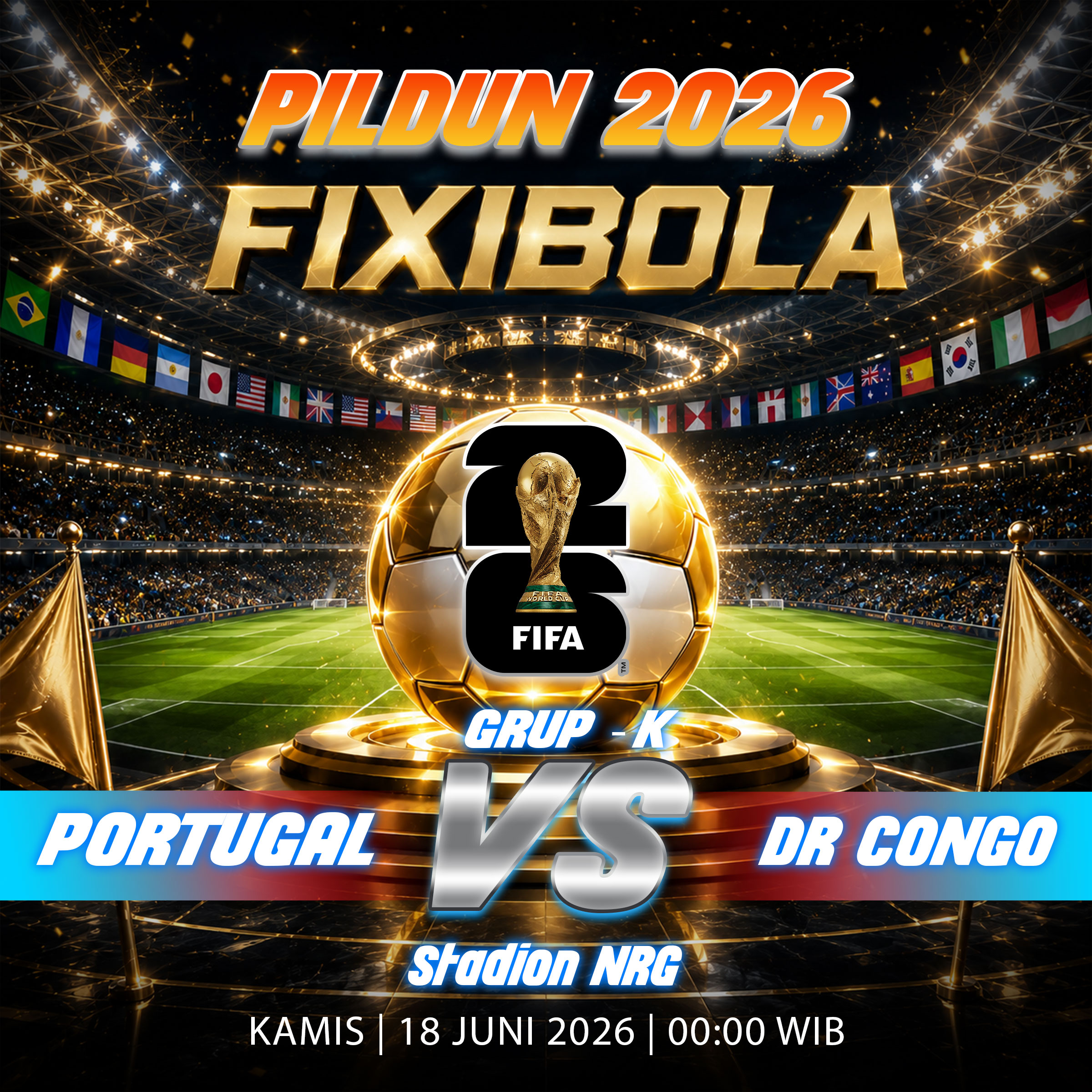 PREDIKSI BOLA PORTUGAL VS DR CONGO