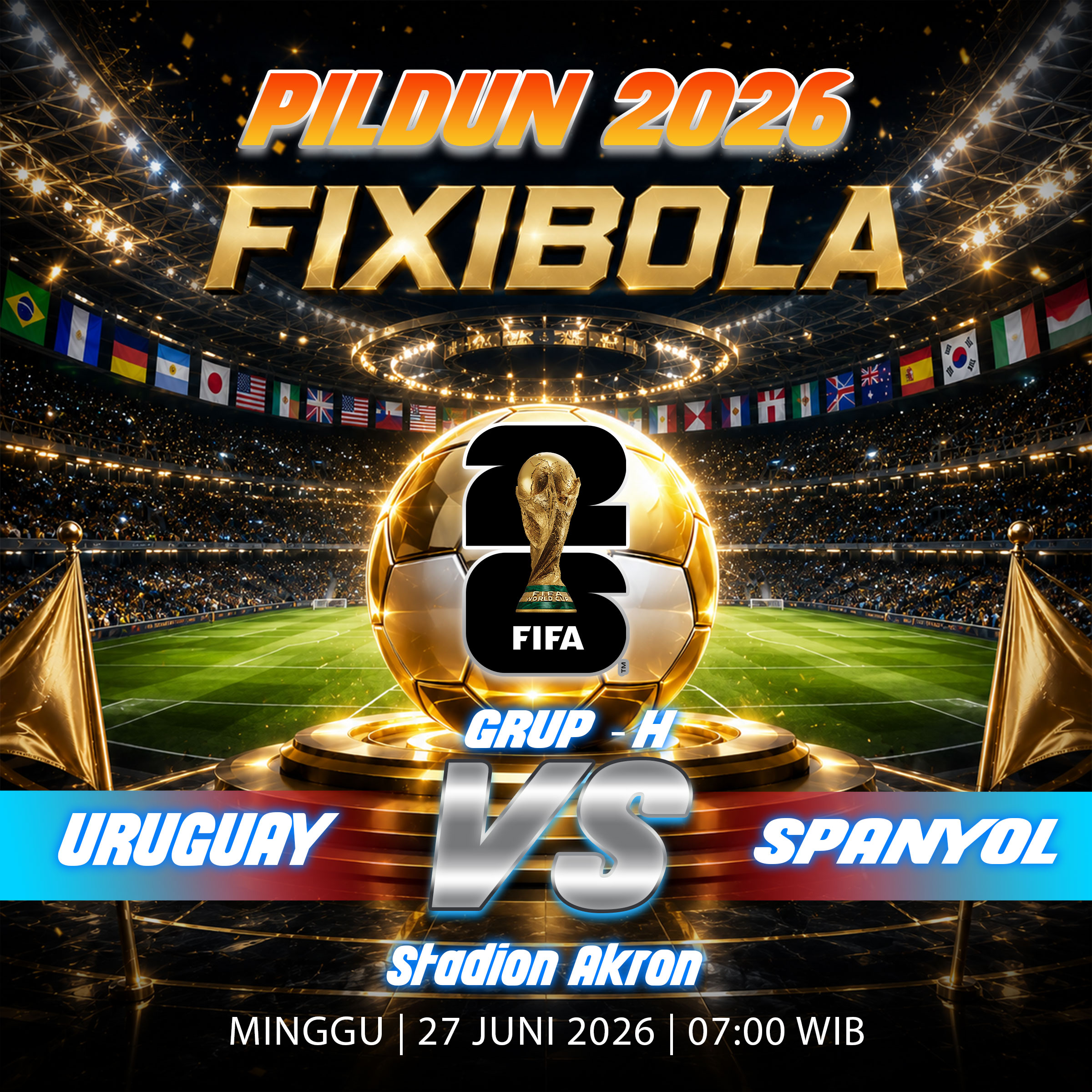 PREDIKSI BOLA URUGUAY VS SPANYOL