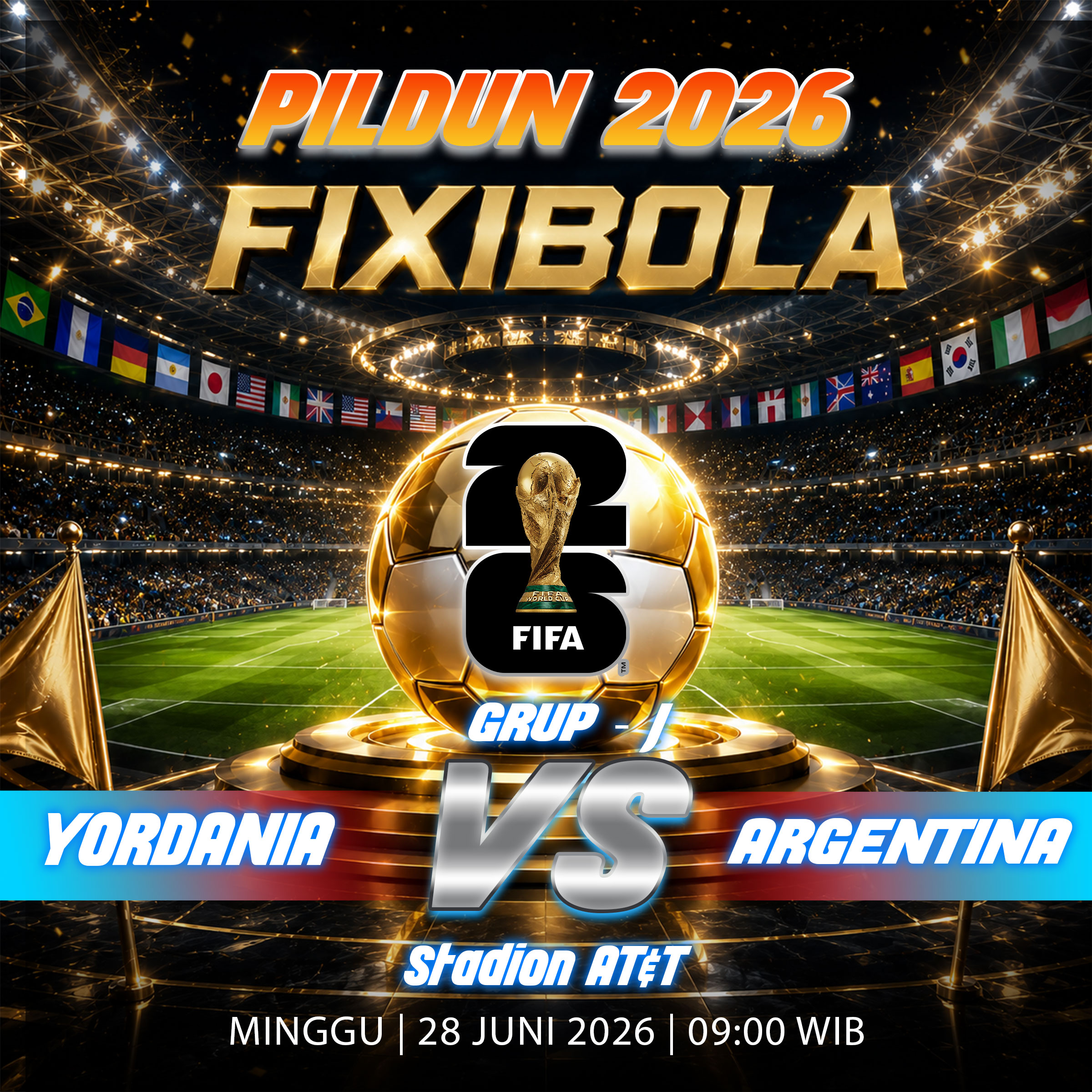 PREDIKSI BOLA YORDANIA VS ARGENTINA