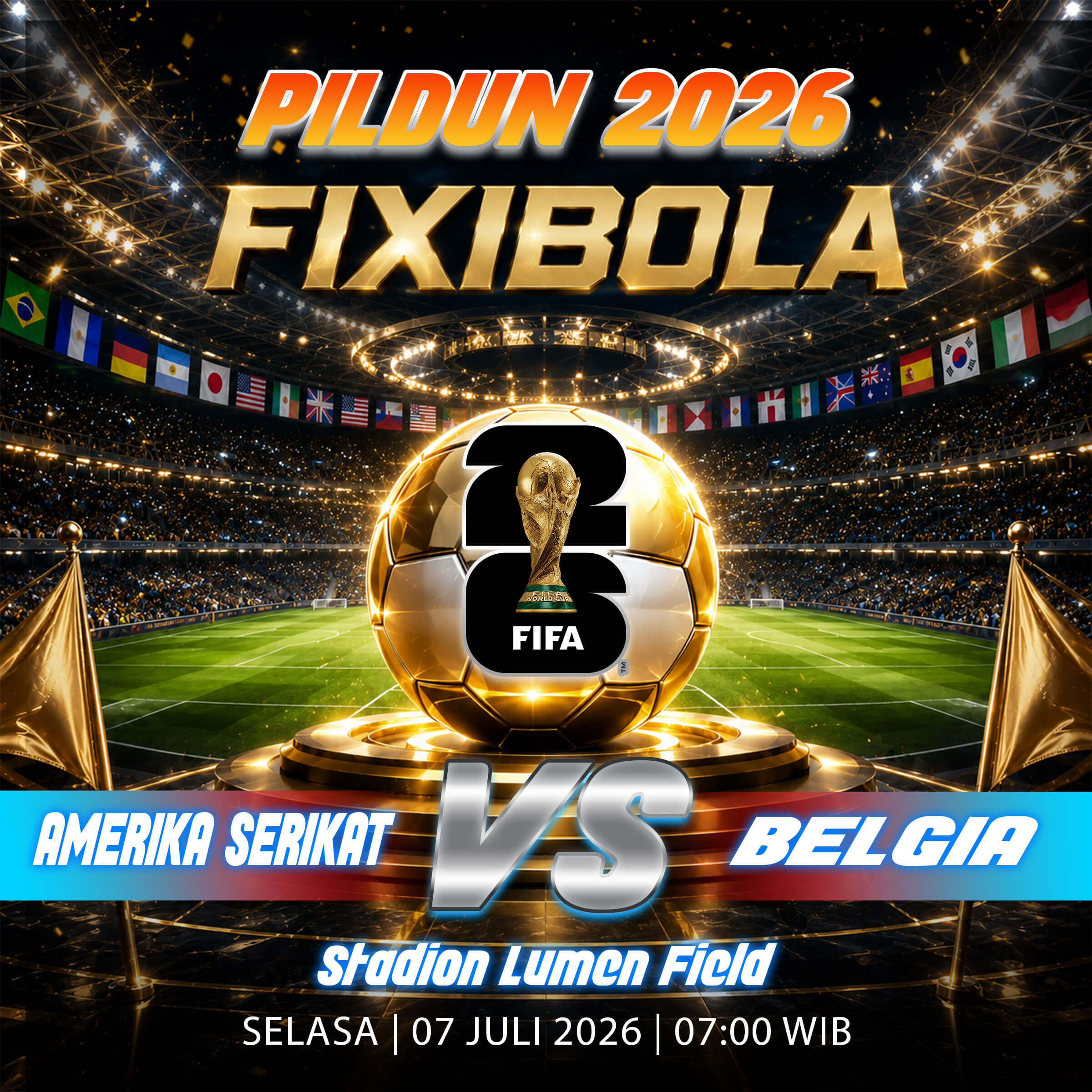 PREDIKSI BOLA AMERIKA SERIKAT VS BELGIA